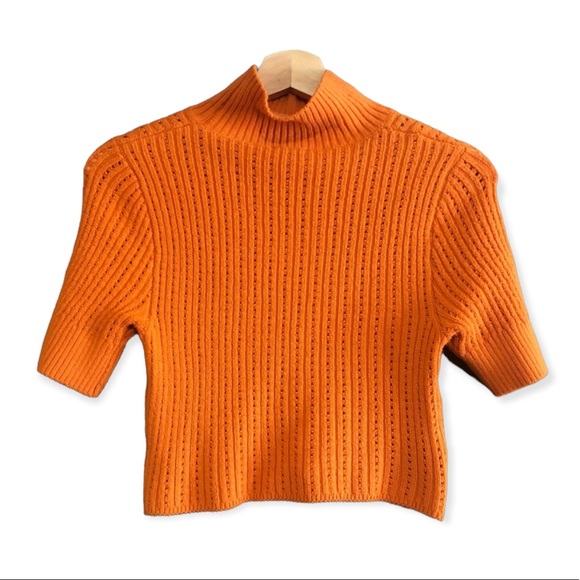 Free People Tops - Free People Cropped Knit Baby Tee